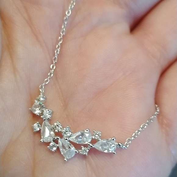 2/$30💕 BNWT Charmed Aroma Adjustable Sterling Silver Necklace - Picture 4 of 6